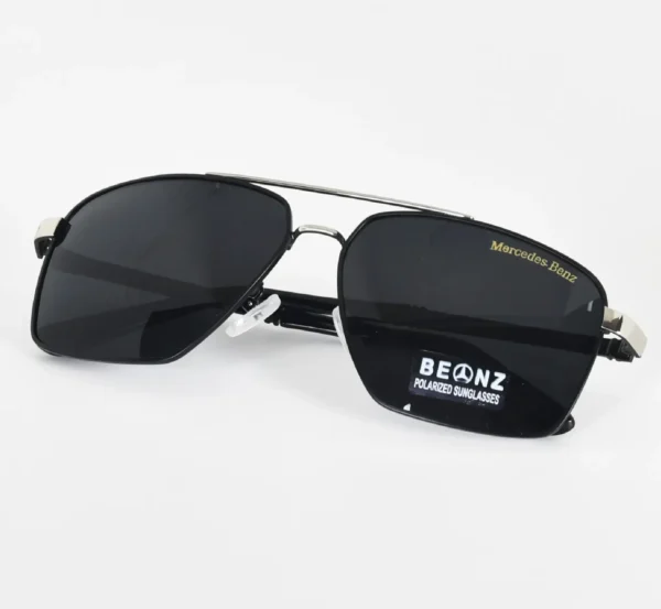Mercedes Benz MB761 Polarized Sunglass Ash Metal Frame