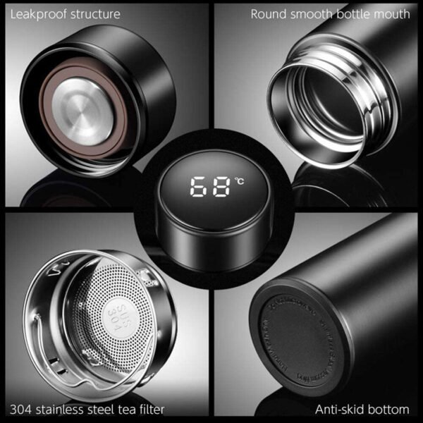 Smart Flask with LED Temperature Display - Image 6