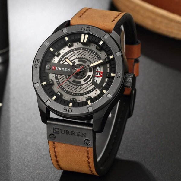 Curren 8301 Men’s Quartz Watch – Sporty & Stylish