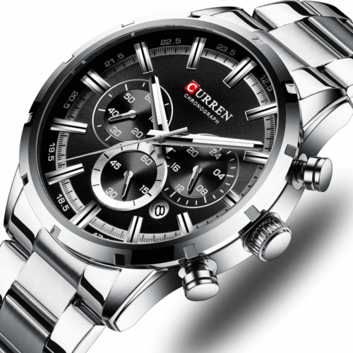 Curren 8355 Sporty Quartz Chronograph Watch for Men