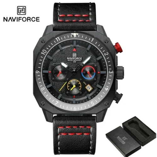 Naviforce 8057 Black For Men
