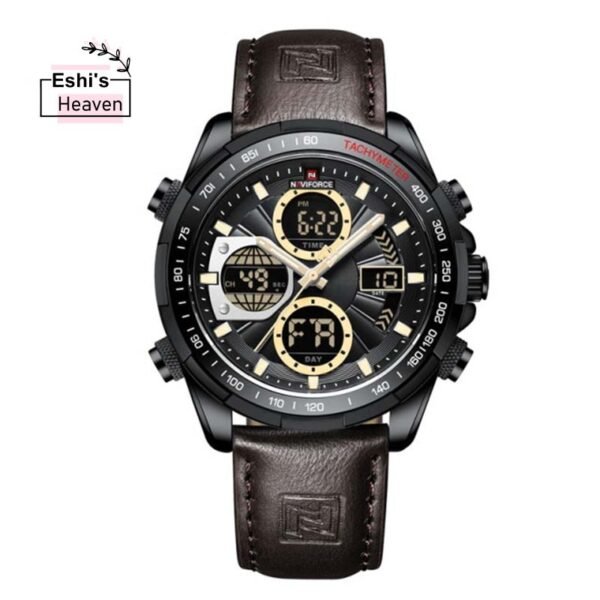 NAVIFORCE NF9197 Men’s Dual Display Quartz Watch