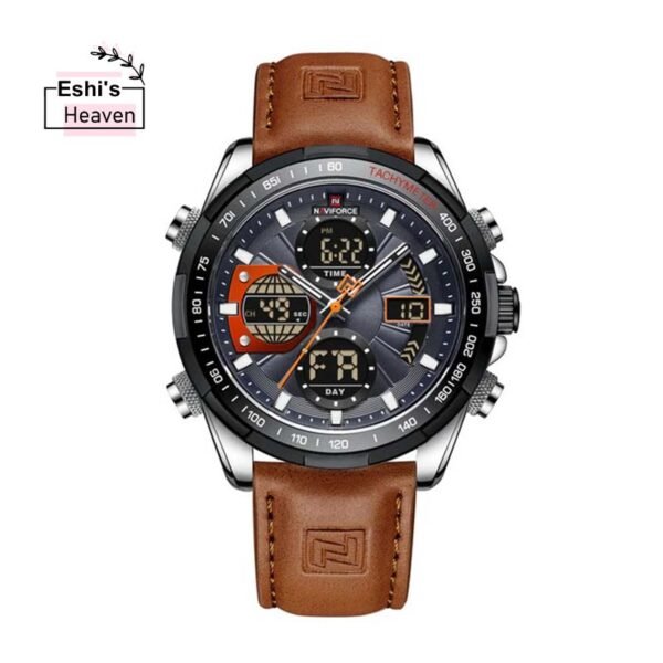 NAVIFORCE NF9197 Men’s Dual Display Quartz Watch
