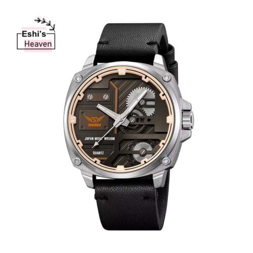 Skmei 2289 Quartz Leather Strap Watch