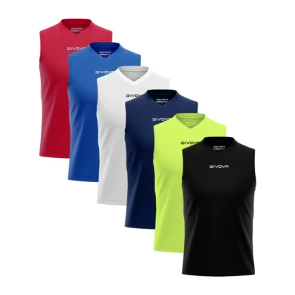 olivs Men’s Quick Dry V-Neck Sleeveless Workout Tank Top – Gym & Yoga Activewear