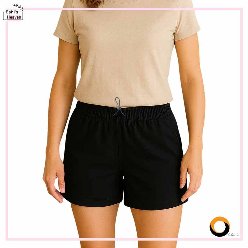 Ladies Side Pocket Fitness Running Sports Shorts – Lightweight & Stretchy - Image 5