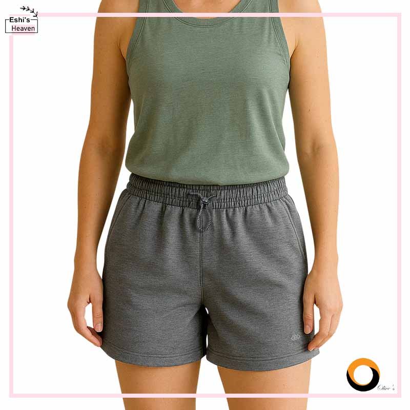 Ladies Side Pocket Fitness Running Sports Shorts – Lightweight & Stretchy - Image 3