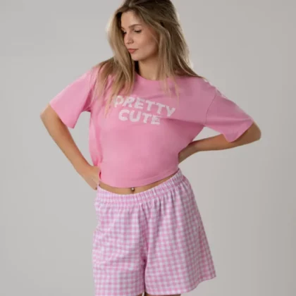 Olivs Brand Leafletic Ladies Lounge Pajama Set