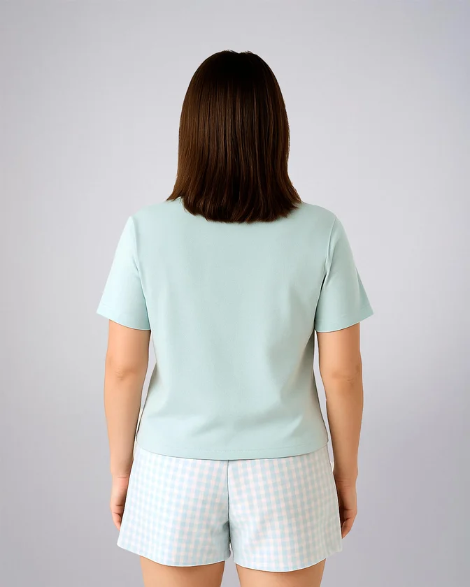 Olivs Brand Leafletic Ladies Lounge Pajama Set - Image 2
