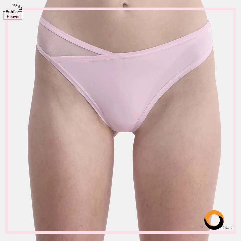 Pack of 4 Women’s Micro Minimal Coverage Tag-Free Thong Panties - Image 4