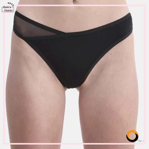 Pack of 4 Women’s Micro Minimal Coverage Tag-Free Thong Panties - Image 2