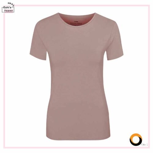 Women’s Crew Neck Short Sleeve Soft Cotton Jersey T-Shirt - Image 7