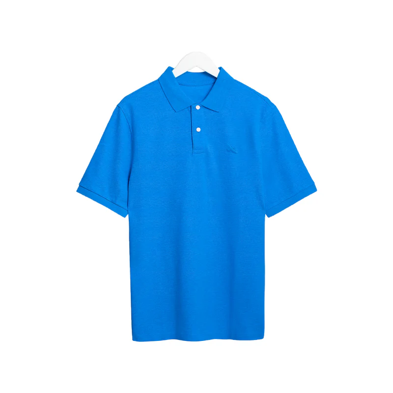 Eshie’s Heaven Men’s Short Sleeve Regular & Relaxed Fit Pique Polo Cotton T-Shirt - Image 2
